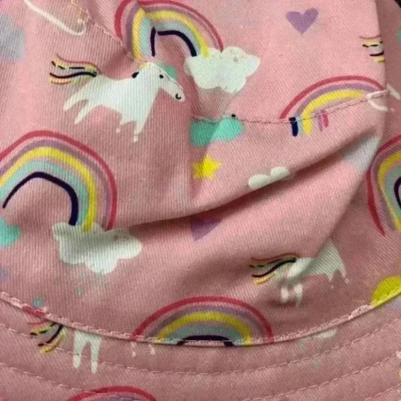 2 Brand New Baby Sun Hats and Bamboo Washcloth set (6) 1-2yrs - Picture 8 of 8